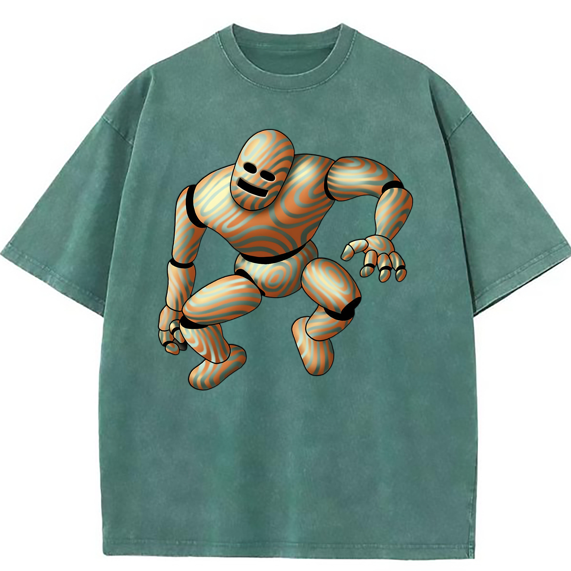 （画像用） ドラゴンクエスト Doragon Kuesuto Dragon Quest 綿100% ヴィンテージ風 半袖Tシャツ（フロントプリント）